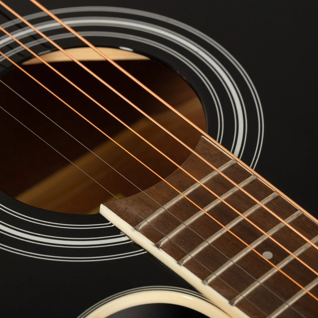 Акустическая гитара Rockdale Aurora D6 C BK Gloss