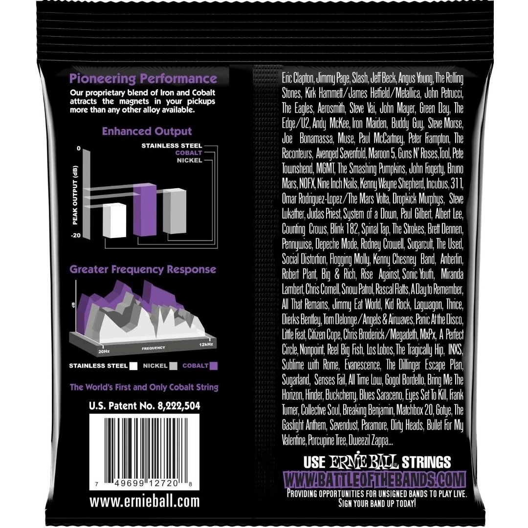 Струны для электрогитар Ernie Ball 2720 11-48