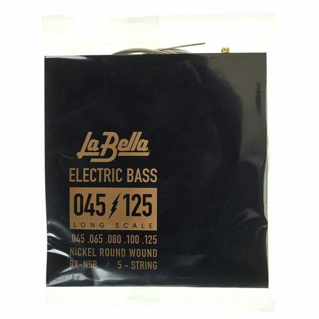 Струны для бас-гитары La Bella RX-N5B RX 45-125