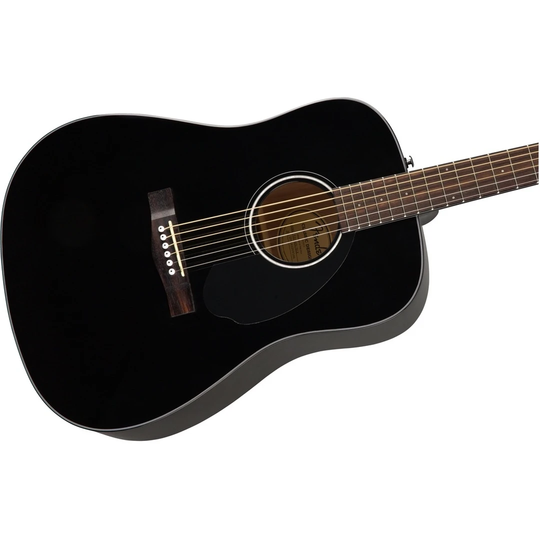Акустическая гитара Fender CD-60S Black