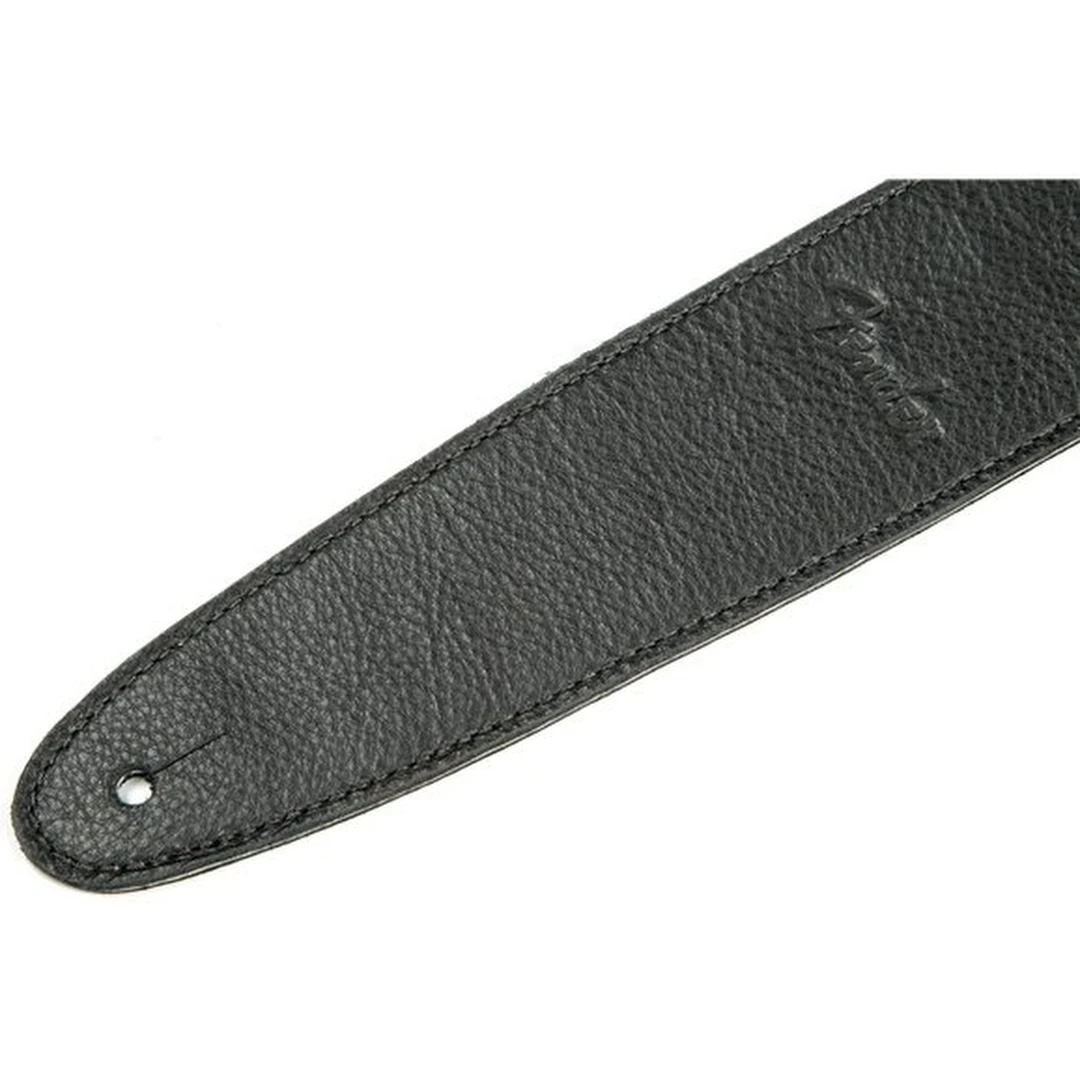 Ремень для гитары Fender Artisan Crafted Leather Straps 2.5" Black