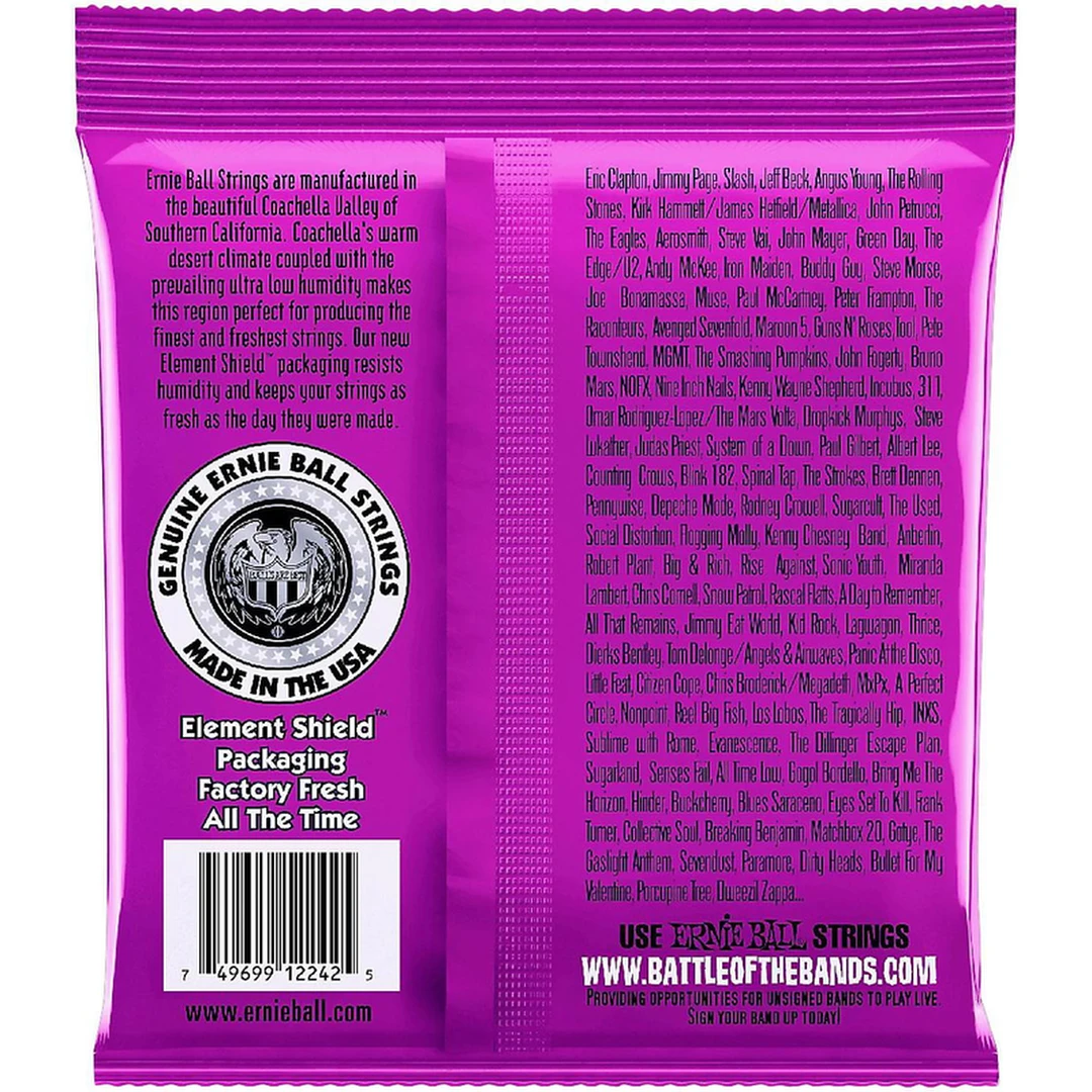 Струны для электрогитары Ernie Ball 2242 11-48