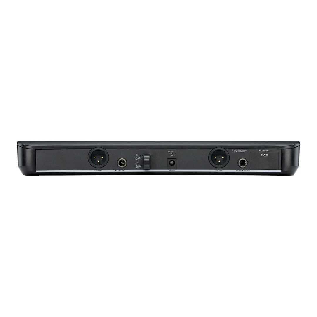 Радиосистема двухканальная с двумя ручными микрофонами SM58 Shure BLX288E/SM58-H8E