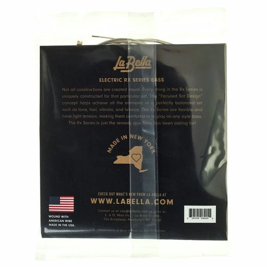 Струны для бас-гитары La Bella RX-N5B RX 45-125