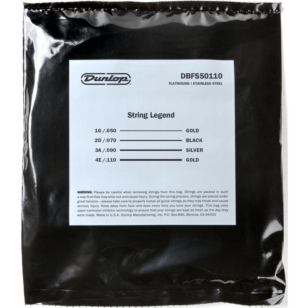 Струны для бас-гитары Dunlop DBFS50110 50-110