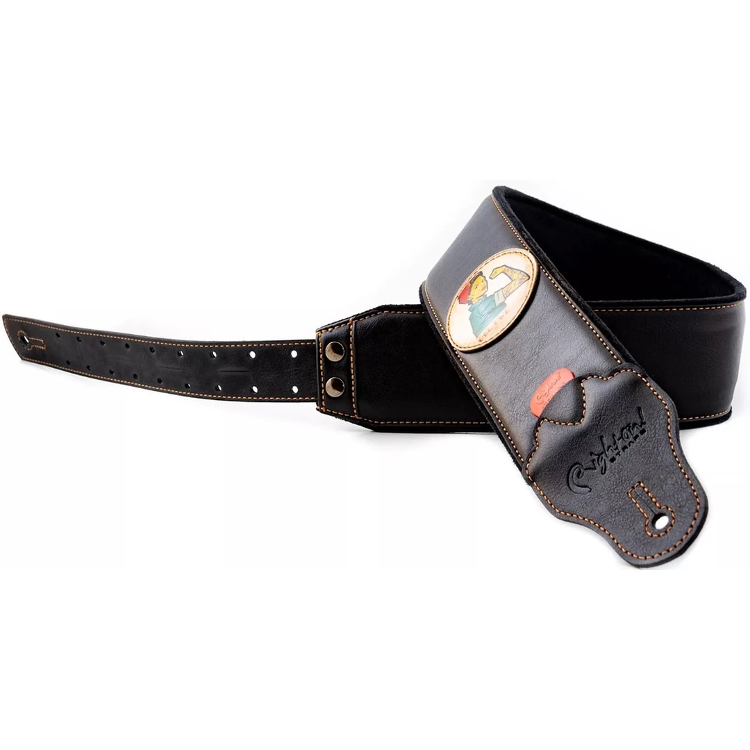 Ремень для гитары RightOn Straps Groove Old School Pin-Up
