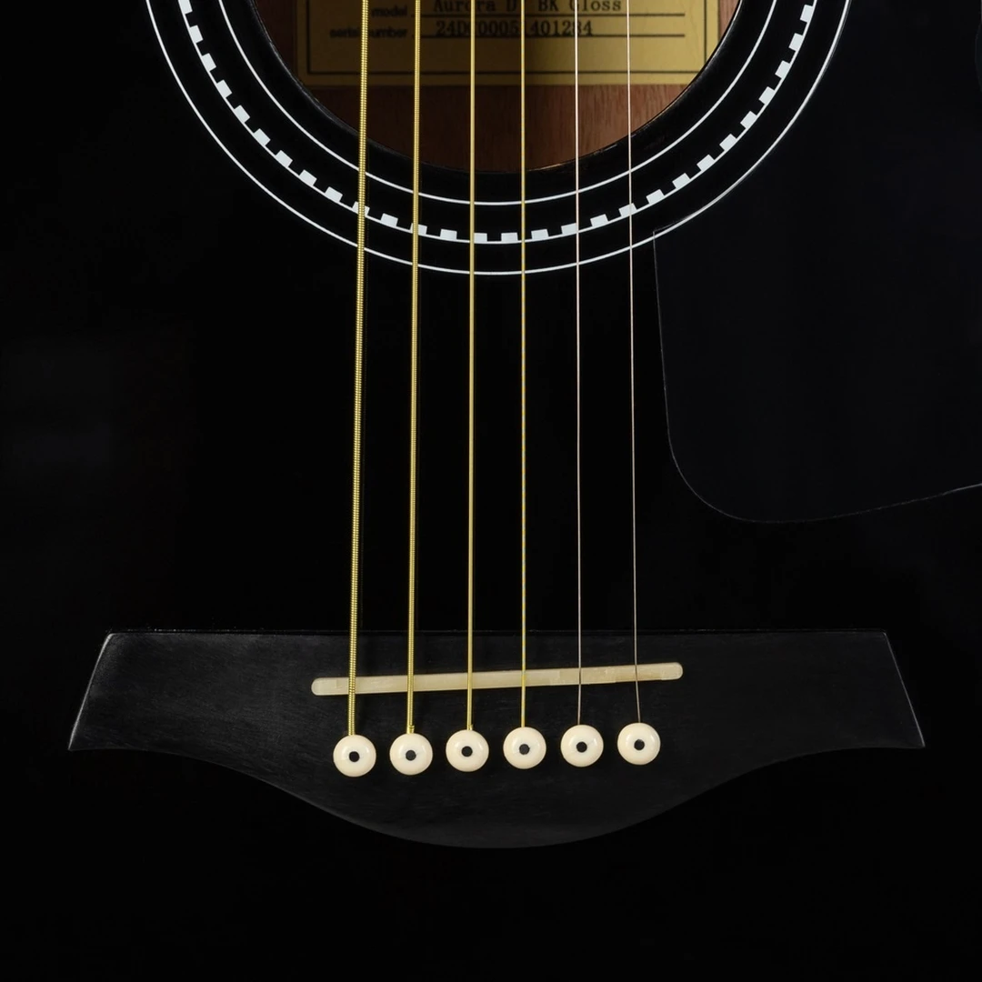 Акустическая гитара Rockdale Aurora D7 BK Gloss