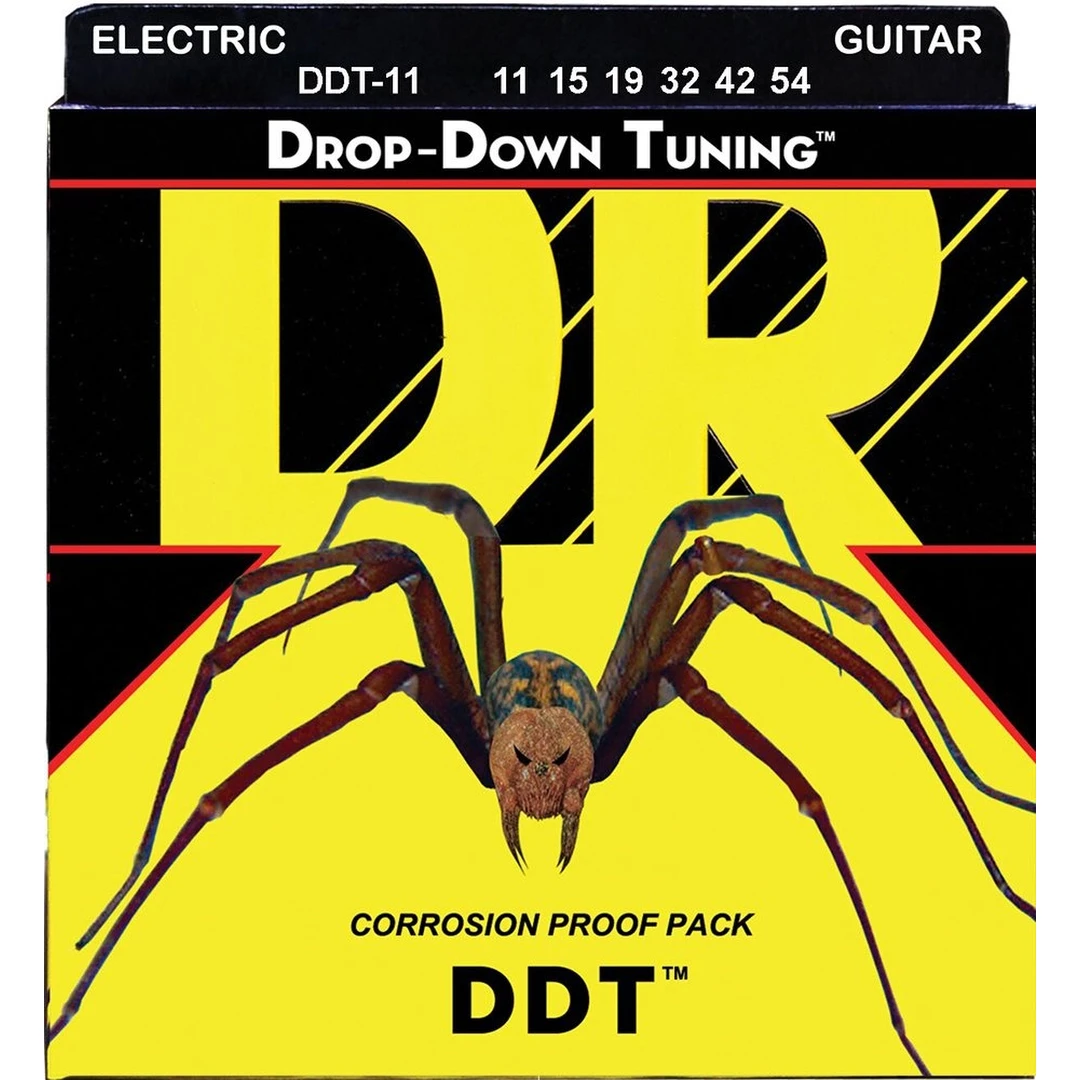Струны для электрогитары DR DDT-11 11-54