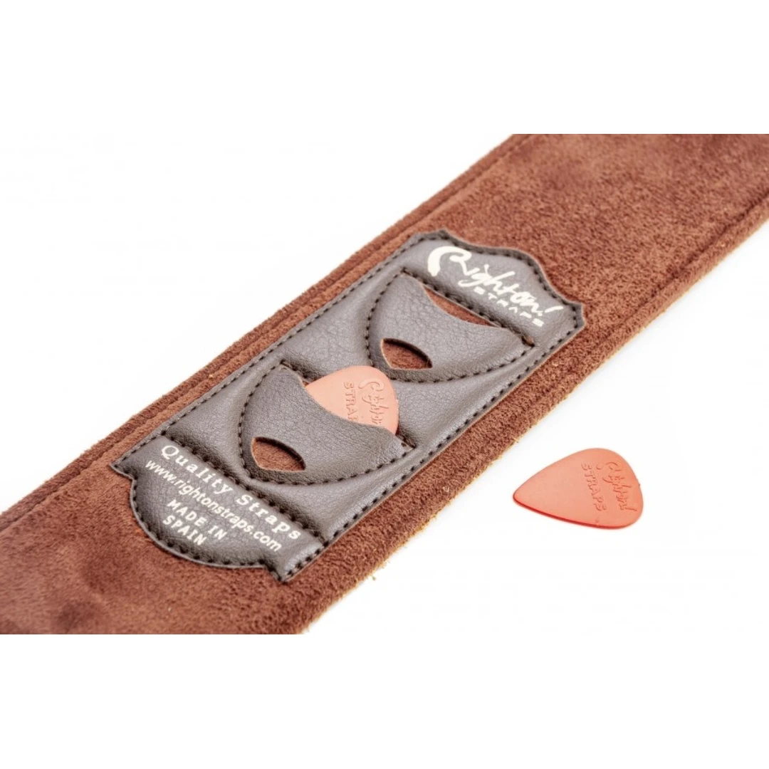 Ремень для гитары RightOn Straps On Leathercraft Sugar Woody