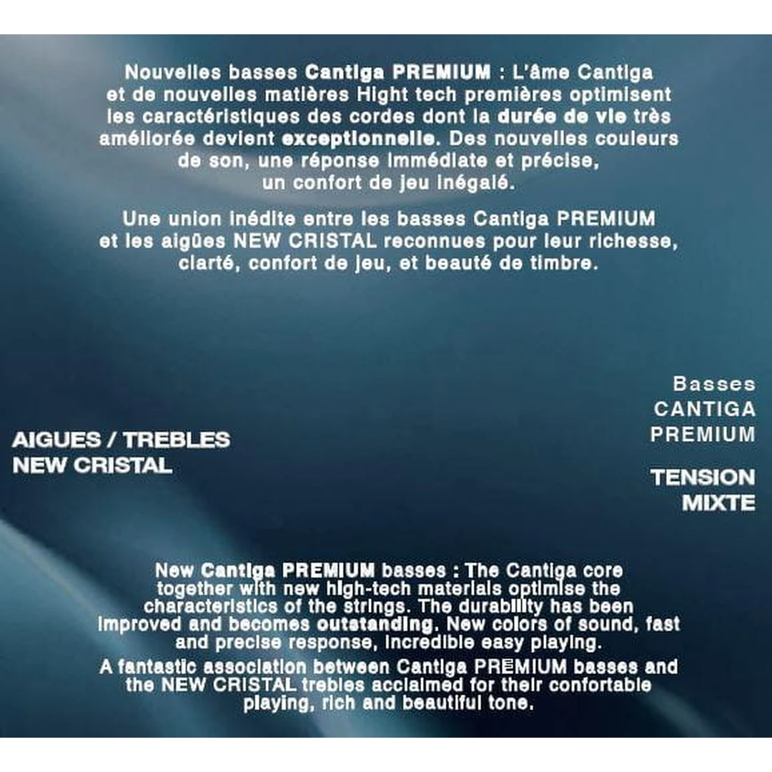 Струны для классической гитары Savarez 510CRJP New Cristal Cantiga Premium Mixed Tension