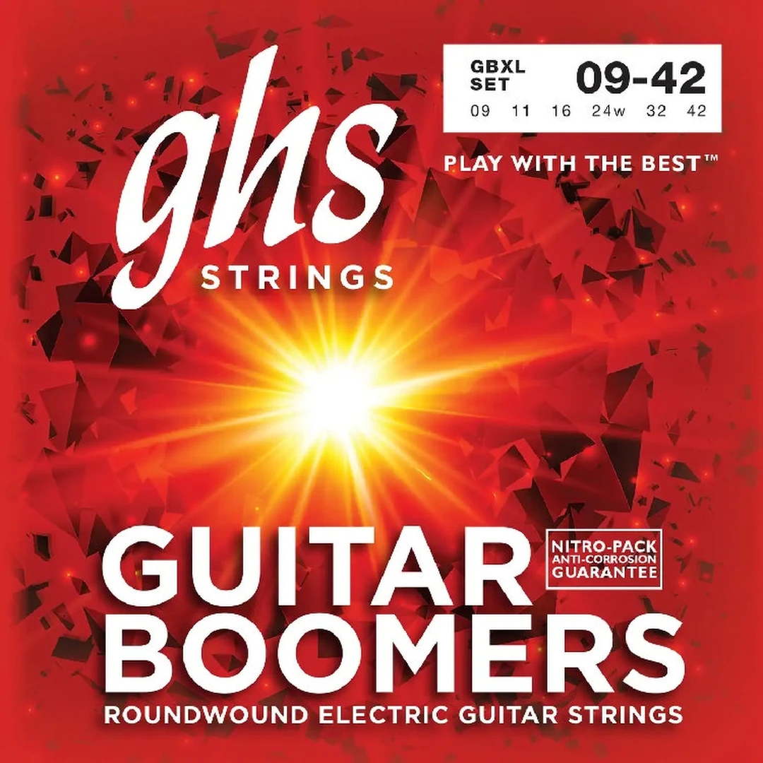 Струны для электрогитар GHS GBXL 9-42