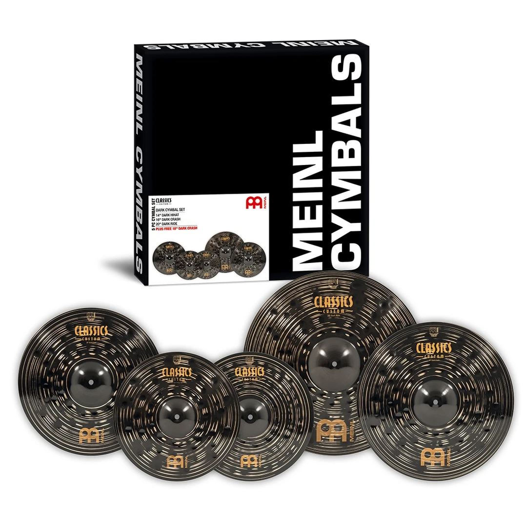 Комплект тарелок Meinl Classics Custom Dark CCD460+18