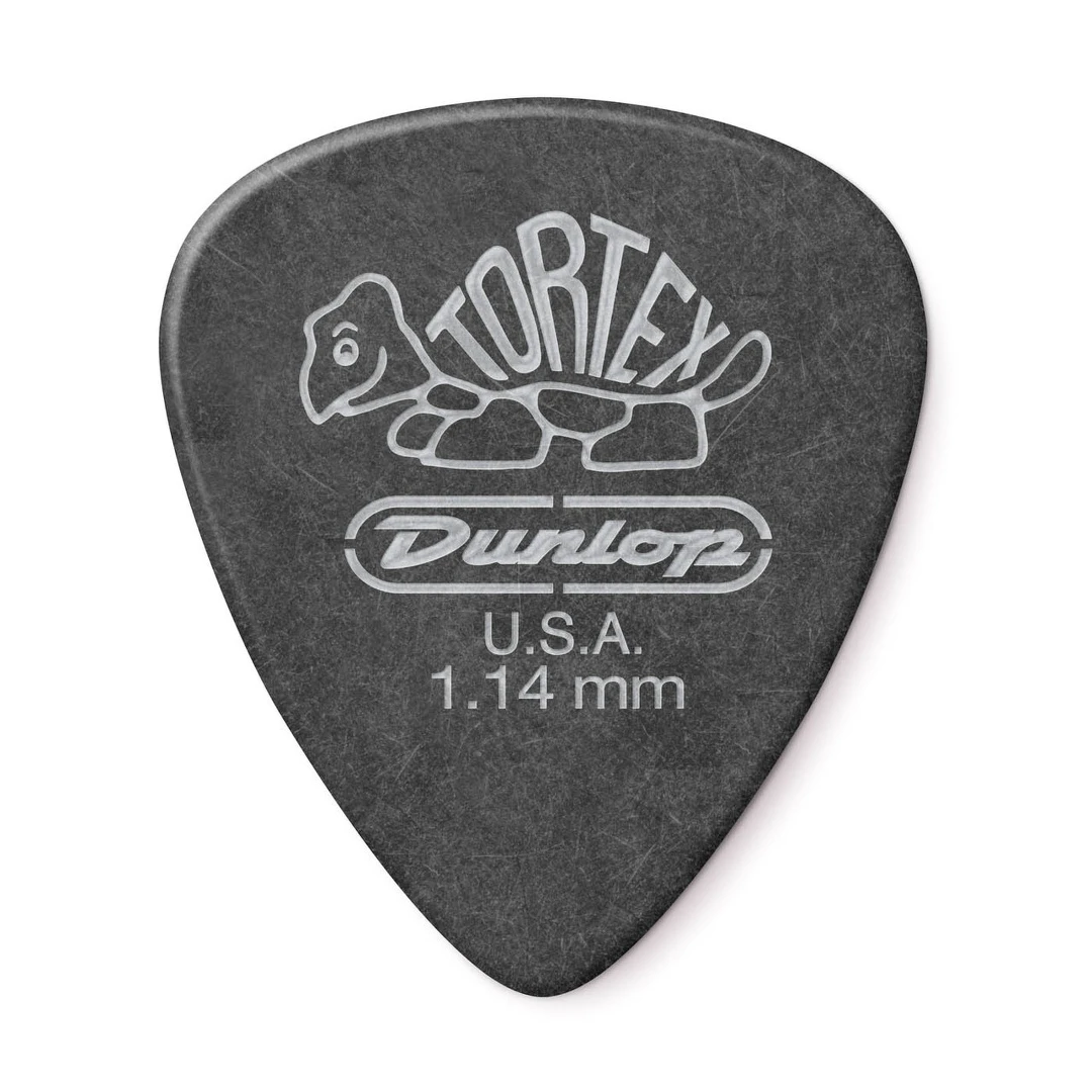 Набор медиаторов Dunlop 488P1.14 Tortex Pitch Black Standard