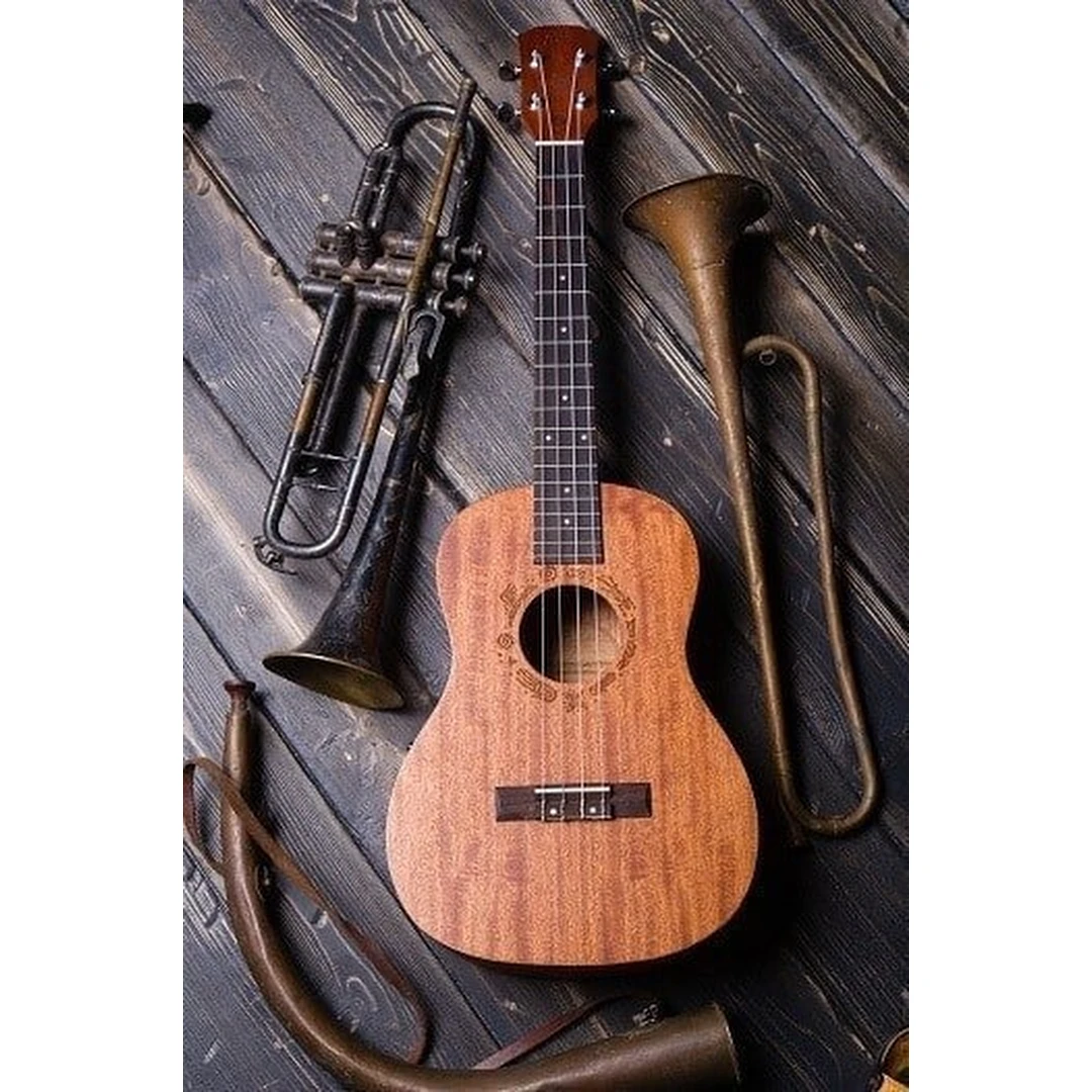 Укулеле Flight DUB 38 EQ MAH/MAH
