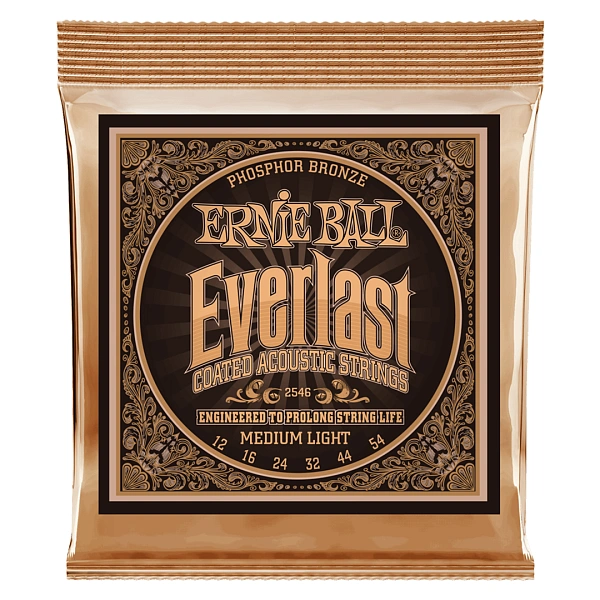 Струны для акустической гитары Ernie Ball 2546 12-54