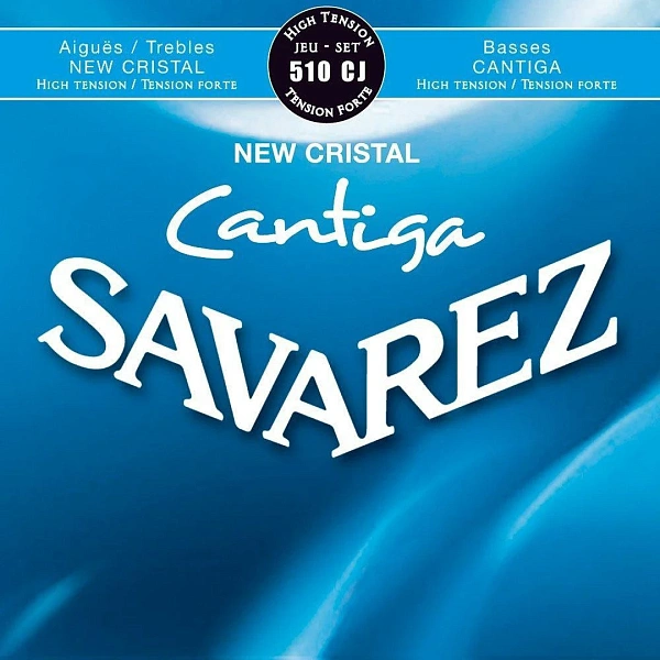 Струны для классической гитары Savarez 510CJ New Cristal Cantiga Forte