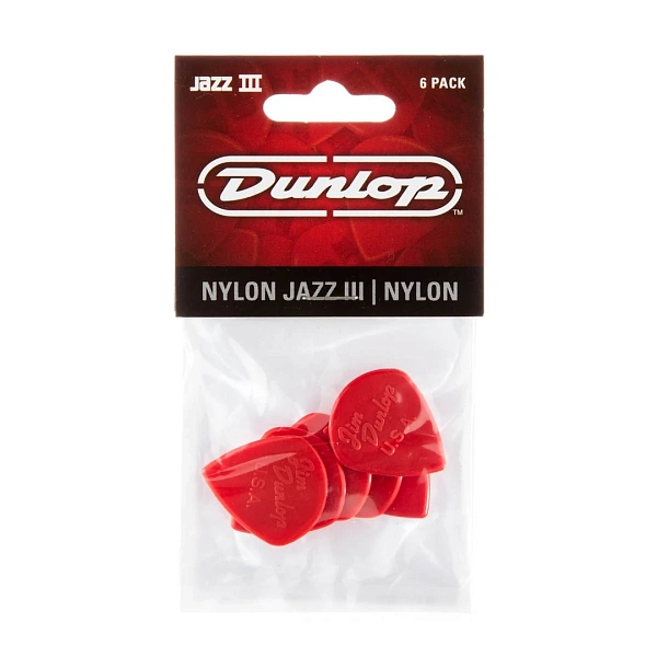 Набор медиаторов Dunlop 47P3N Nylon Jazz III