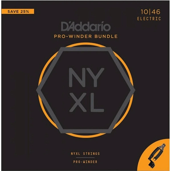 Струны для электрогитары D’Addario NYXL1046-PW 10-46