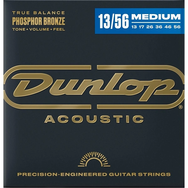 Струны для акустической гитары Dunlop DAP1356 13-56