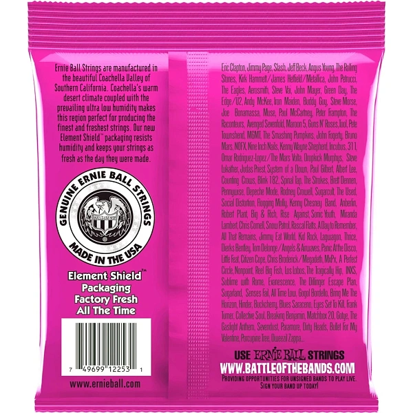 Струны для электрогитар Ernie Ball 2253 9-42