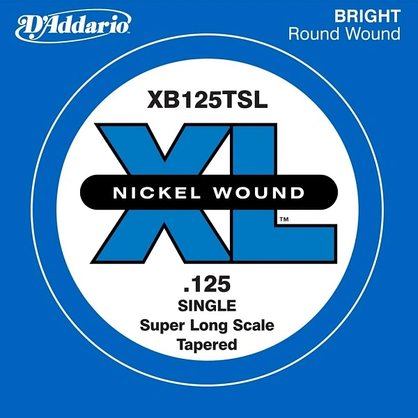 Струна для бас-гитары D'Addario XB125TSL Nickel Wound