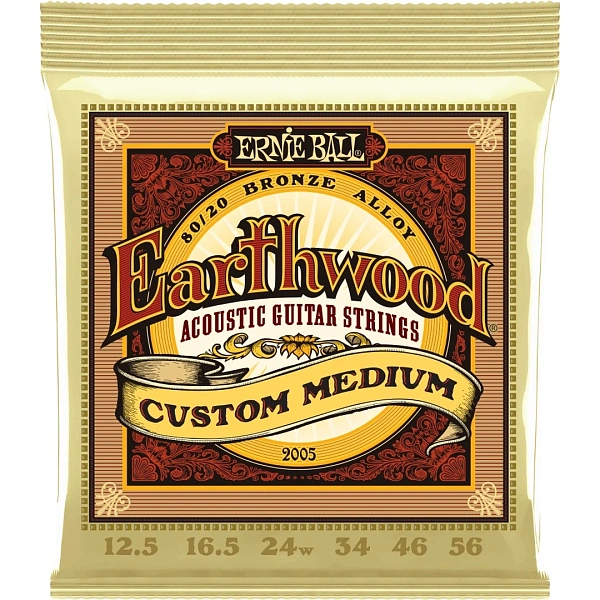 Струны для акустической гитары Ernie Ball 2005 12.5-56