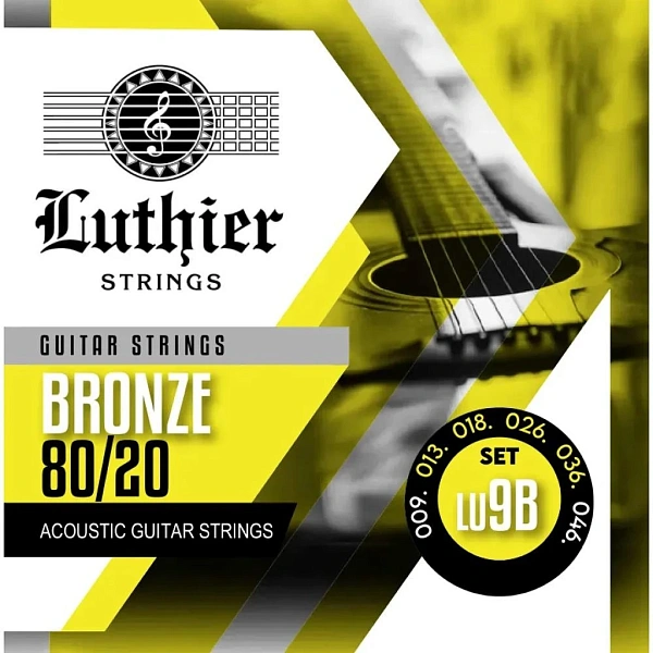 Струны для акустической гитары Luthier LU-9B 9-46