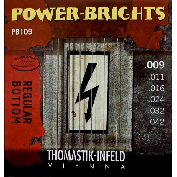 Струны для электрогитары Thomastik PB109 9-42