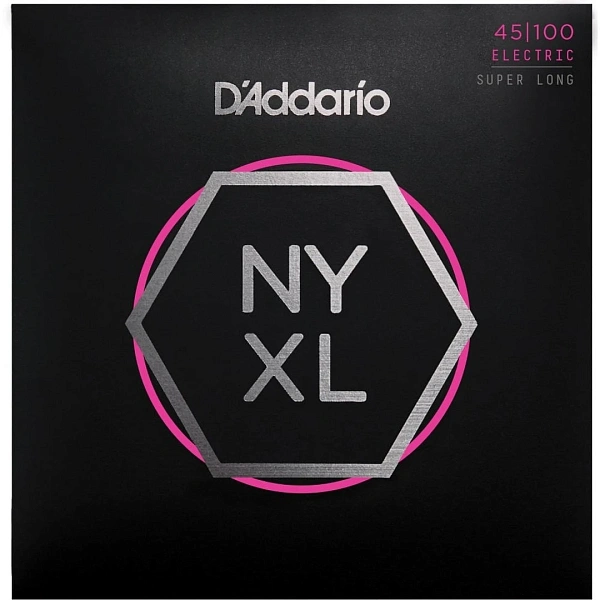 Струны для бас-гитары D'Addario NYXL45100SL 45-100