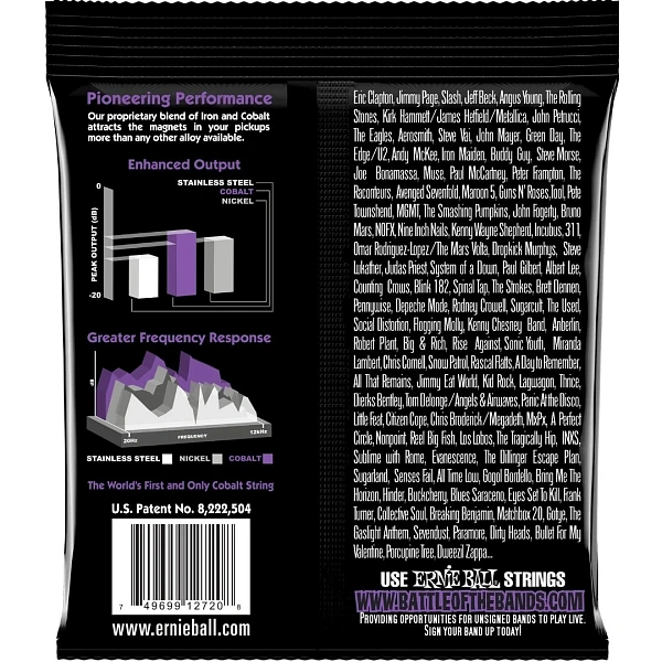 Струны для электрогитар Ernie Ball 2720 11-48