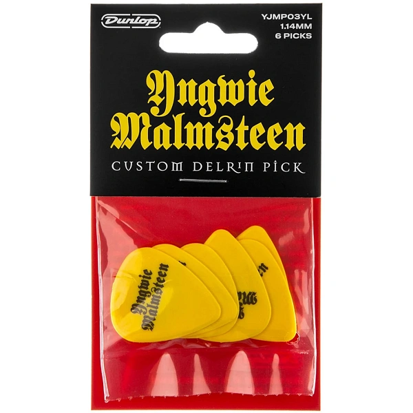 Набор медиаторов Dunlop YJMP03YL Yngwie Malmsteen 1.14