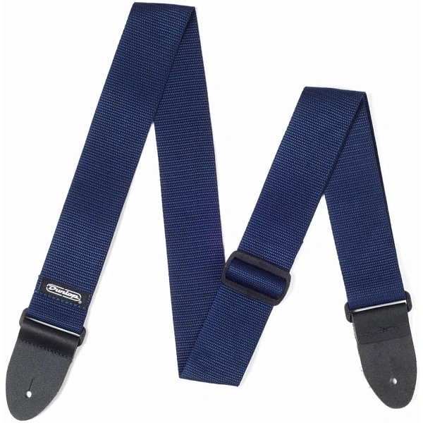 Ремень для гитары Dunlop D07-01NV Poly Strap Navy Blue