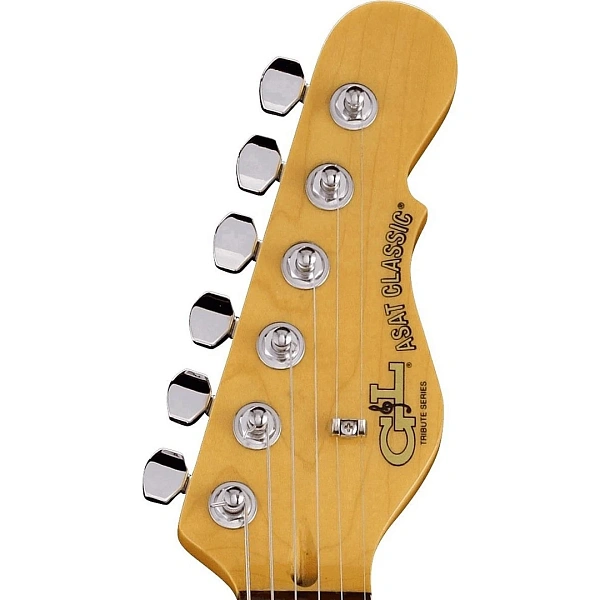Полуакустическая гитара G&amp;L Tribute ASAT Classic Bluesboy Semi-Hollow Clear Orange MP