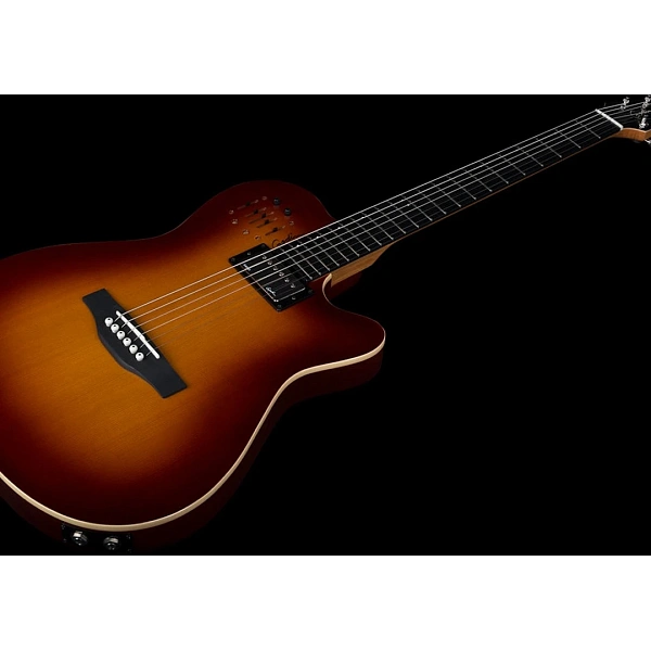 Полуакустическая гитара Godin A6 Ultra Cognac Burst HG