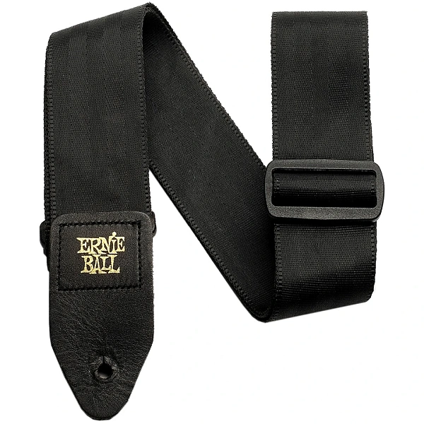 Ремень для гитары Ernie Ball Seatbelt Black P04139