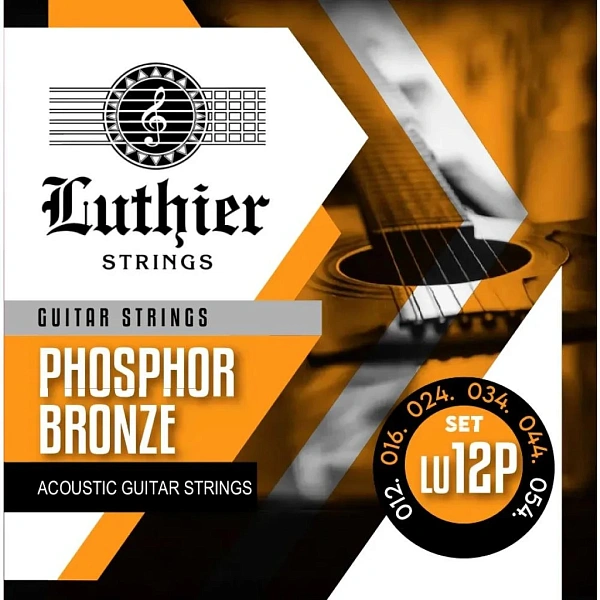 Струны для акустической гитары Luthier LU-12P 12-54