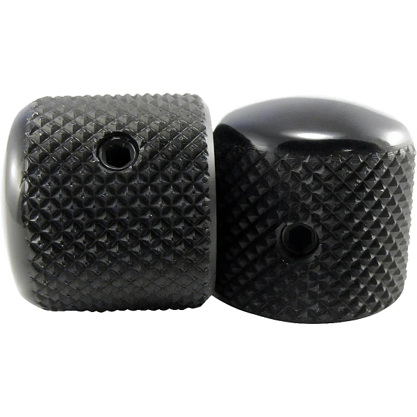 Ручки потенциометра Ernie Ball Tele-Style Black Aluminum P06355