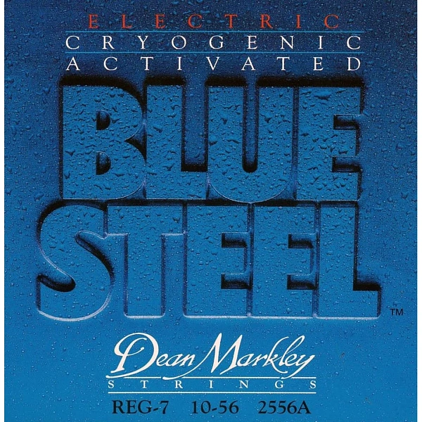 Струны для электрогитары Dean Markley 2556A Blue Steel 10-56