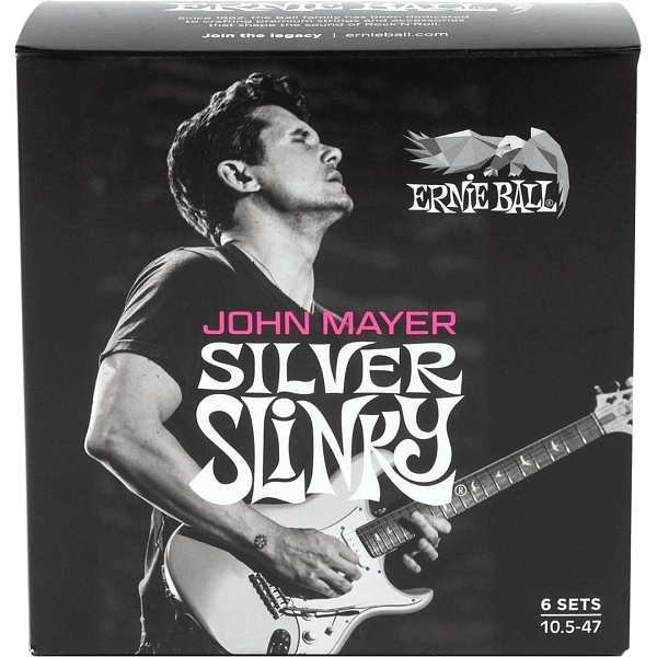 Струны для электрогитары Ernie Ball 3817 John Mayer 10.5-47 6 Pack