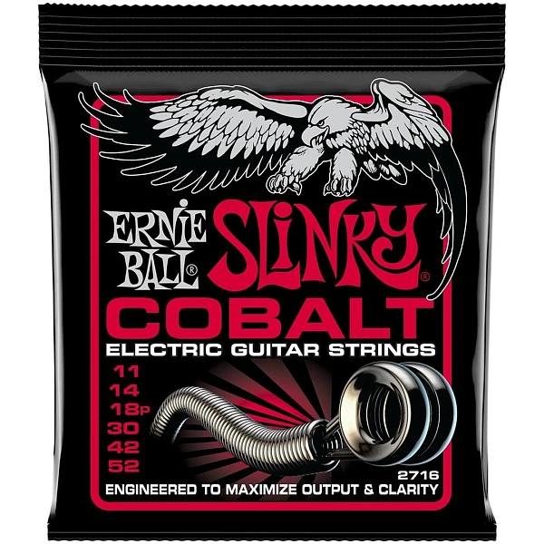 Струны для электрогитары Ernie Ball 2716 11-52