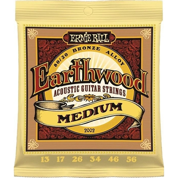 Струны для акустической гитары Ernie Ball 2002 13-56