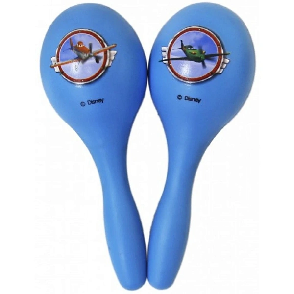 Маракасы пластиковые "Самолеты" Flight DISNEY FDSN-3PLP