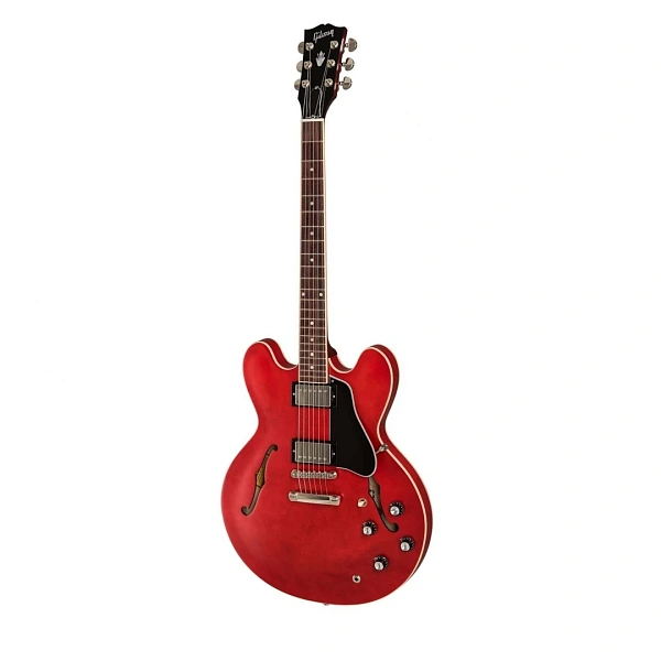 Полуакустическая гитара Gibson ES-335 Satin 2019 Faded Cherry