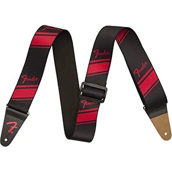 Ремень для гитары Fender 2″ Competition Stripe Strap Ruby