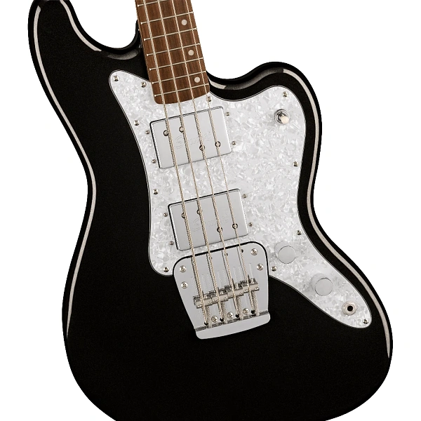 Бас-гитара Fender Squier Paranormal Rascal Bass HH LRL WPPG Metallic Black