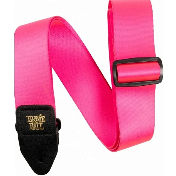 Ремень для гитары Ernie Ball Neon Pink Premium 5321