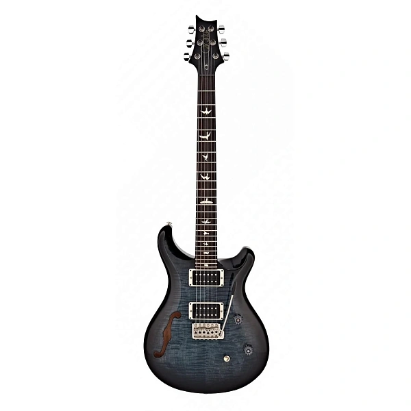 Полуакустическая гитара PRS CE24 Semi-Hollow Custom Colour Blackout Neck