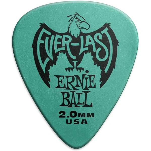 Набор медиаторов Ernie Ball 9196 2.00 Teal Everlast