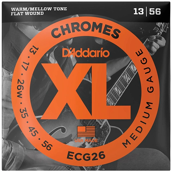 Струны для электрогитары D’Addario ECG26 13-56