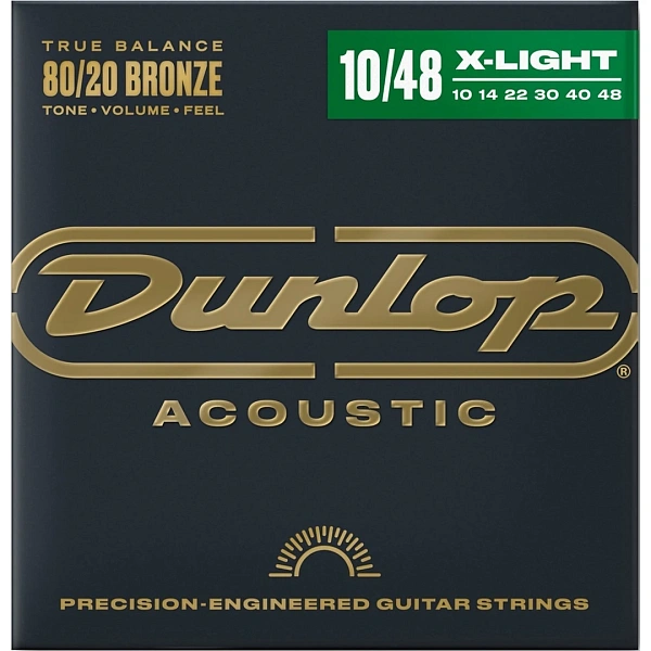 Струны для акустической гитары Dunlop DAB1048 10-48